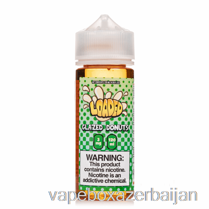 E-Juice Vape GLAZED DONUT - Loaded E-Liquid - Ruthless - 120mL 6mg